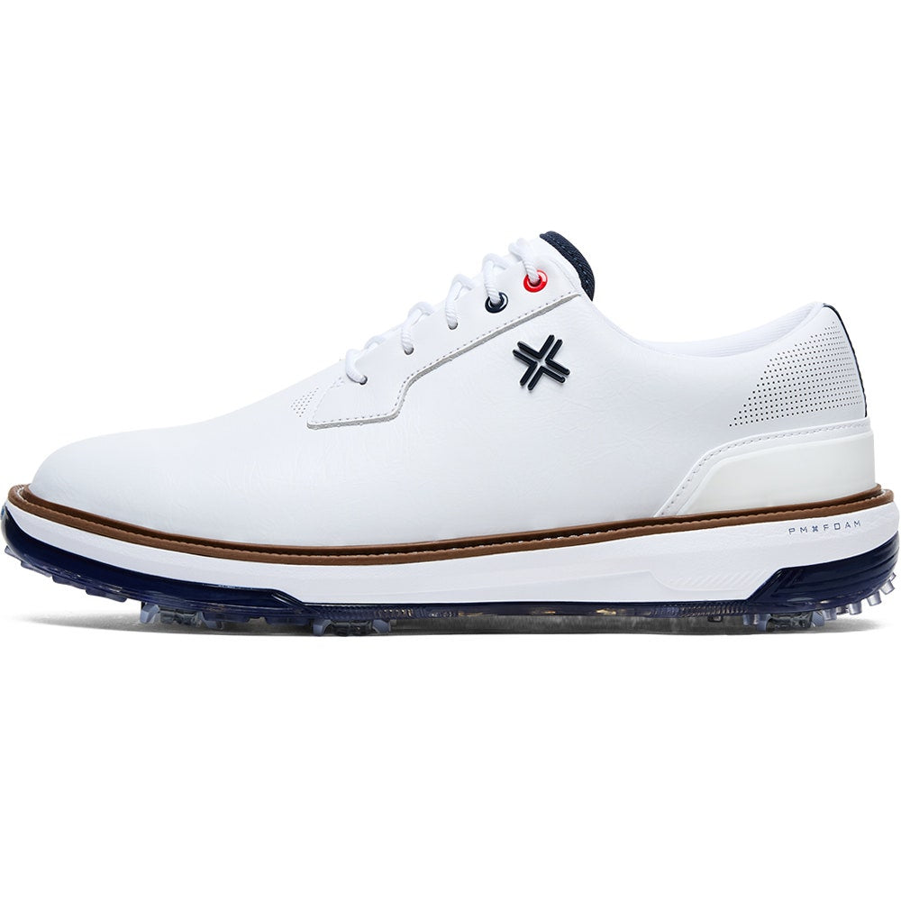 PAYNTR Golf Shoes - Reserve Classic Tour RS - White - Navy 2026