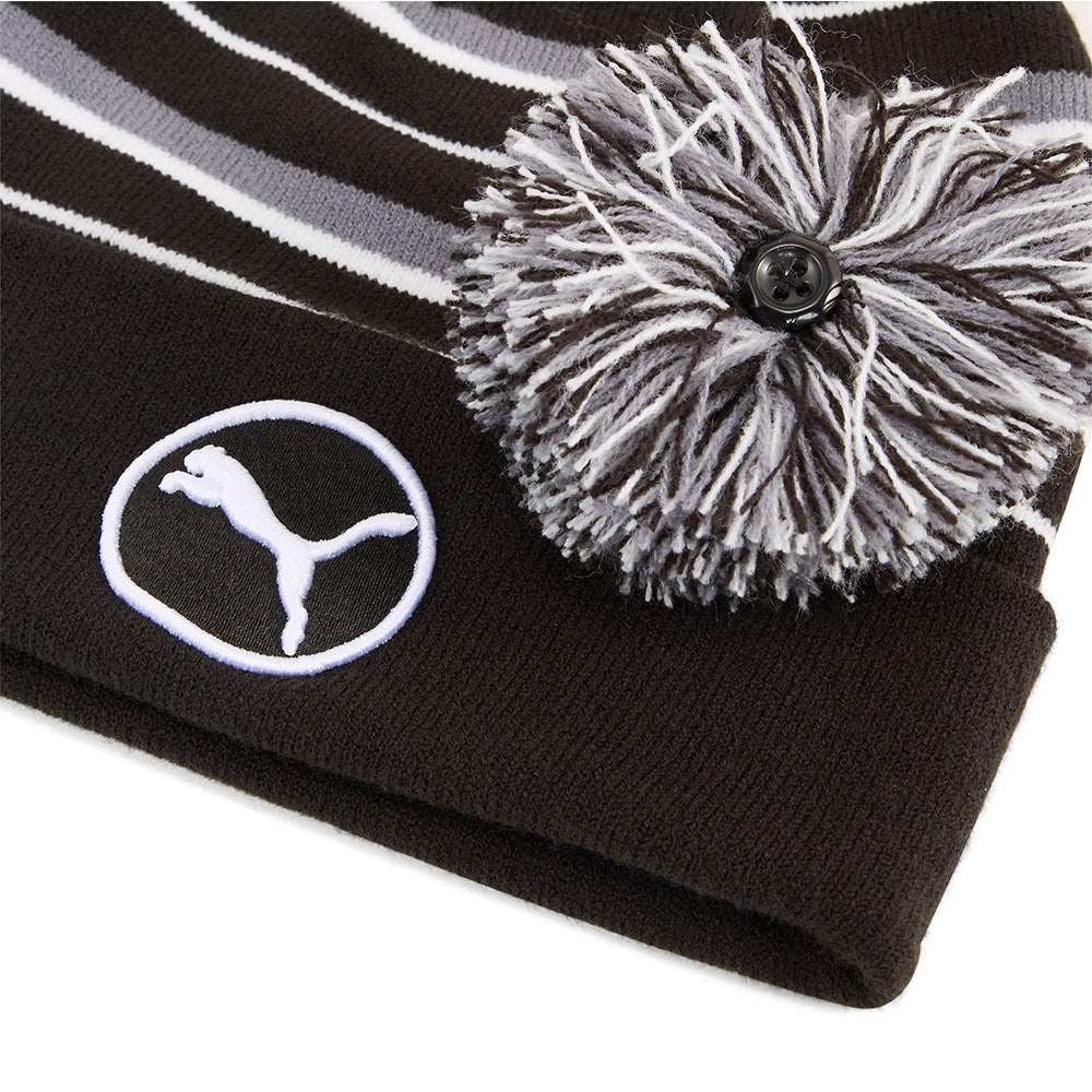 PUMA Golf Beanie - Pom Beanie - Black AW25