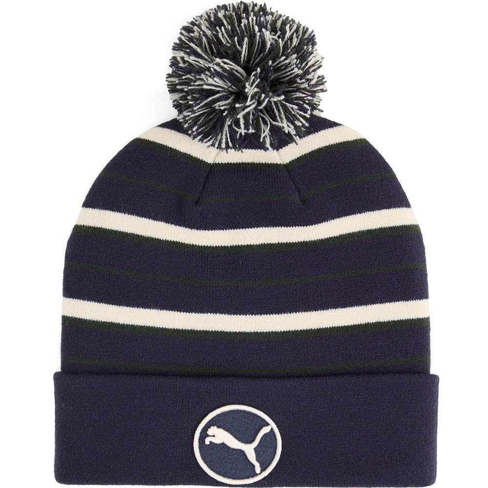 PUMA Golf Beanie - Pom Beanie - Deep Navy AW25