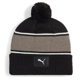 PUMA Golf Beanie - Sport Pom Beanie - Black AW26