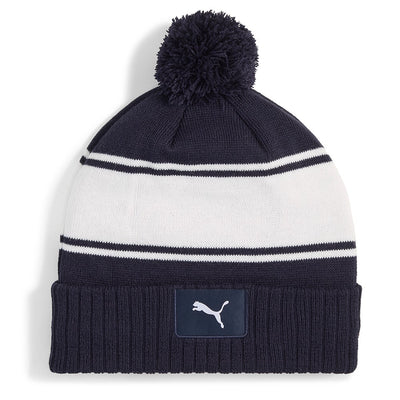 PUMA Golf Beanie - Sport Pom Beanie - Deep Navy AW26