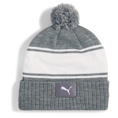 PUMA Golf Beanie - Sport Pom Beanie - Quiet Shade AW26