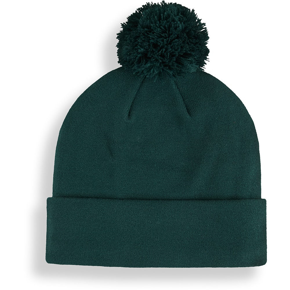 PUMA Golf Beanie - WRMLBL Removable Pom - Green Terrain AW25