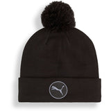 PUMA Golf Beanie - WRMLBL Removable Pom - Puma Black AW25