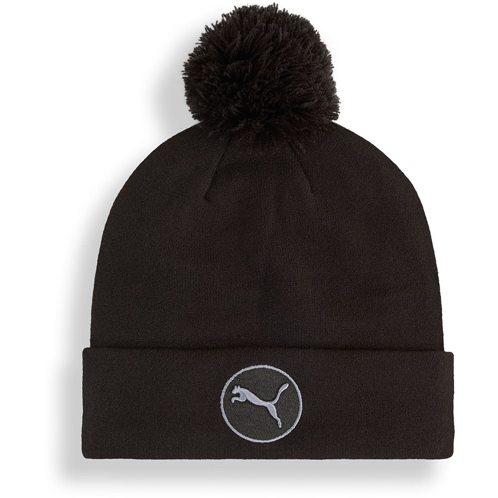 PUMA Golf Beanie - WRMLBL Removable Pom - Puma Black AW25