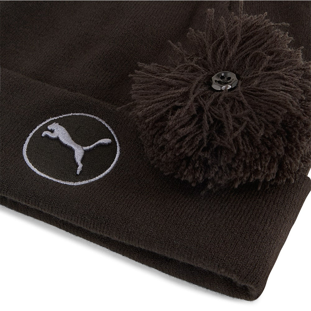 PUMA Golf Beanie - WRMLBL Removable Pom - Puma Black AW25