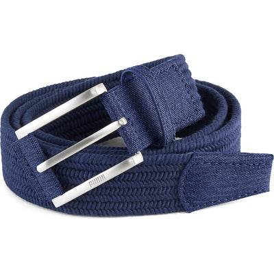 PUMA Golf Belt - Stretch Weave Belt - Deep Navy SS26
