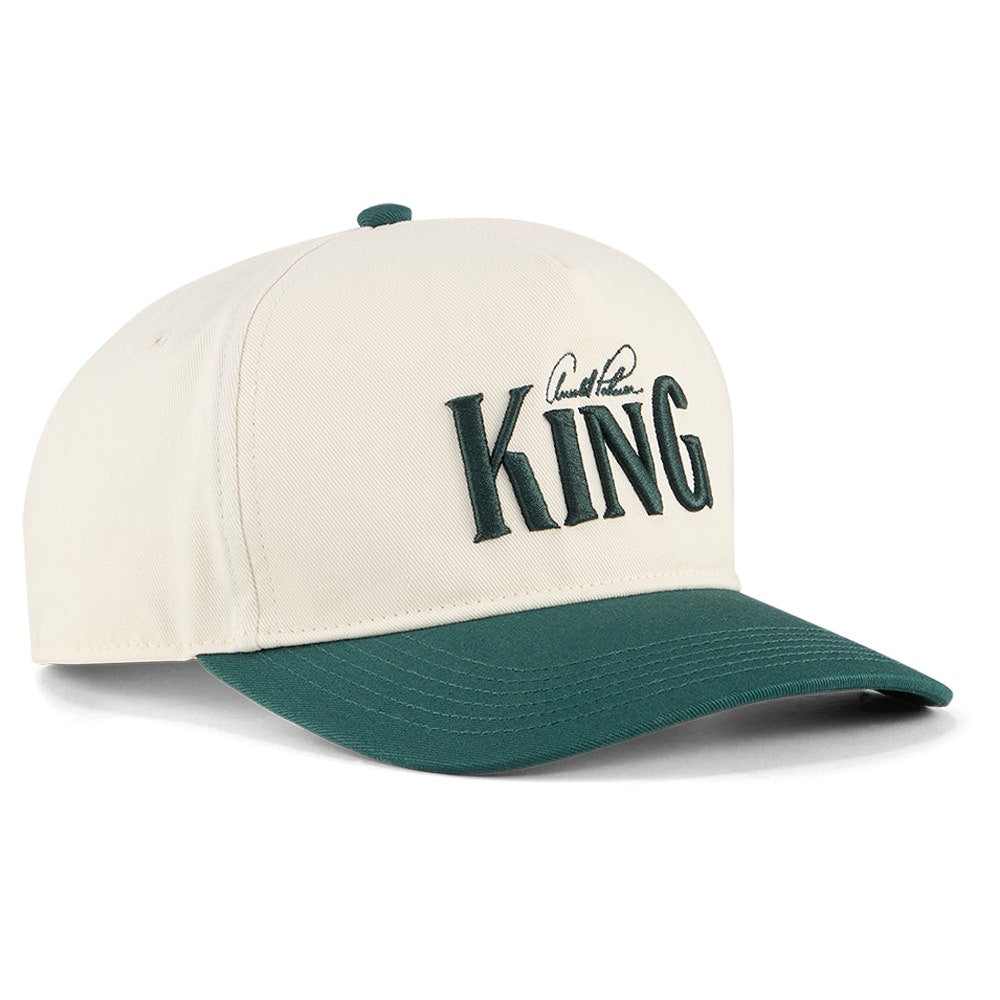 PUMA Golf Cap - AP King Snapback - Warm White SS26