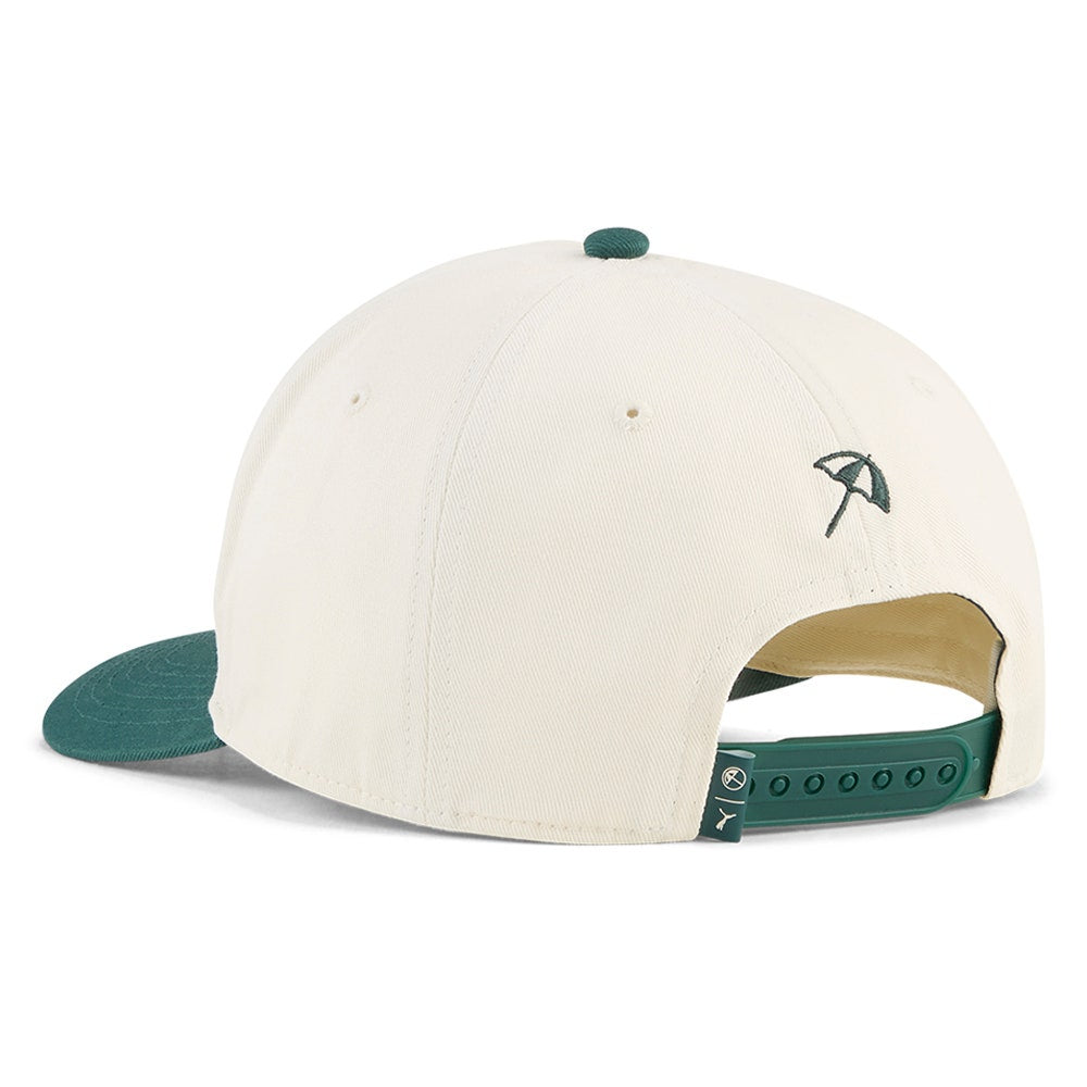 PUMA Golf Cap - AP King Snapback - Warm White SS26