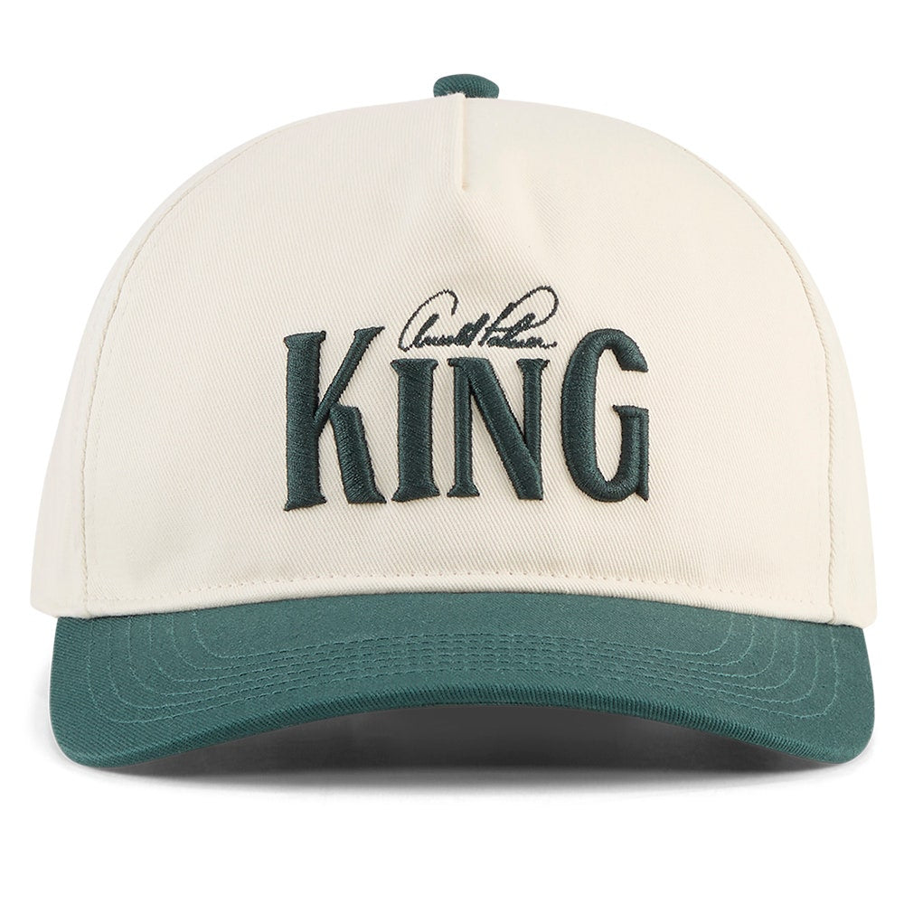 PUMA Golf Cap - AP King Snapback - Warm White SS26
