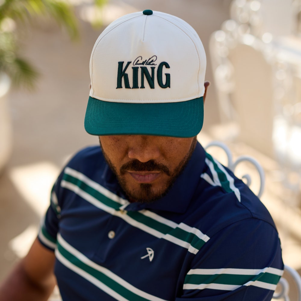 PUMA Golf Cap - AP King Snapback - Warm White SS26