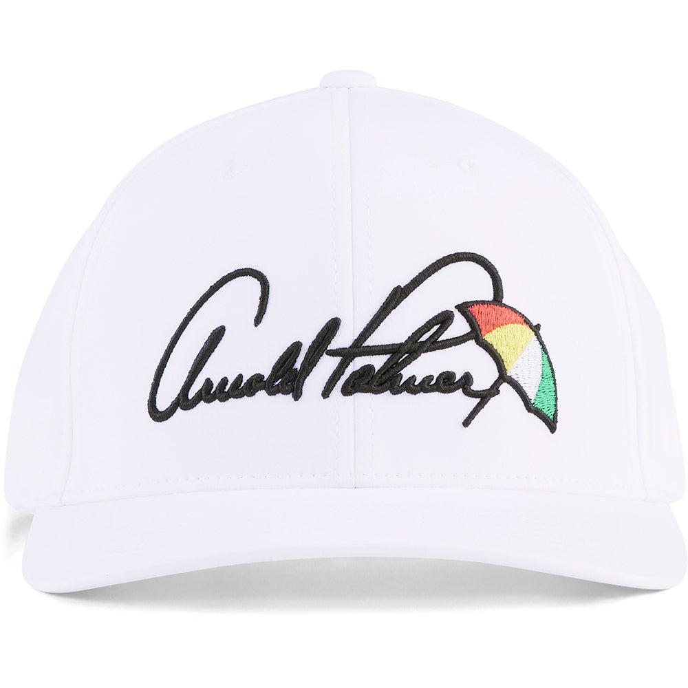 PUMA Golf Cap - AP Signature Snapback - White Glow SS26