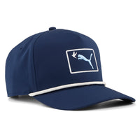 PUMA Golf Cap - Chasing Birdies Rope Hat - Deep Navy AW26
