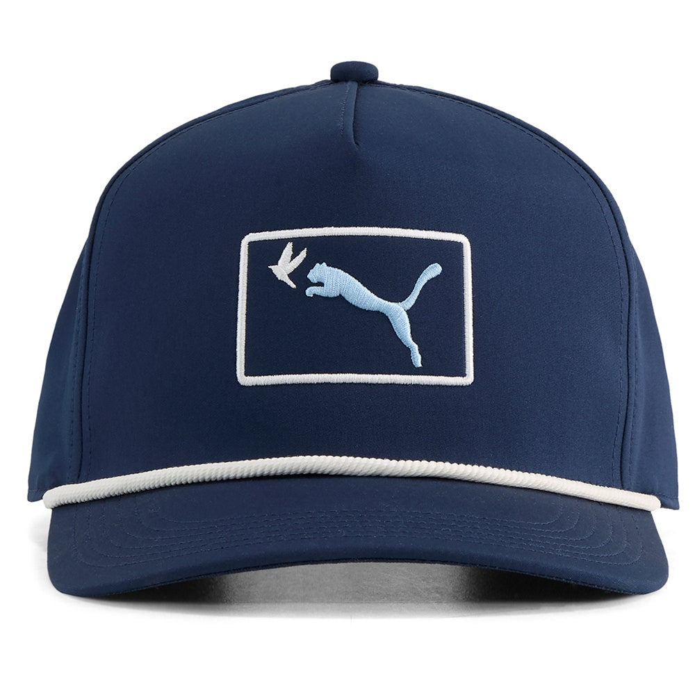 PUMA Golf Cap - Chasing Birdies Rope Hat - Deep Navy AW26