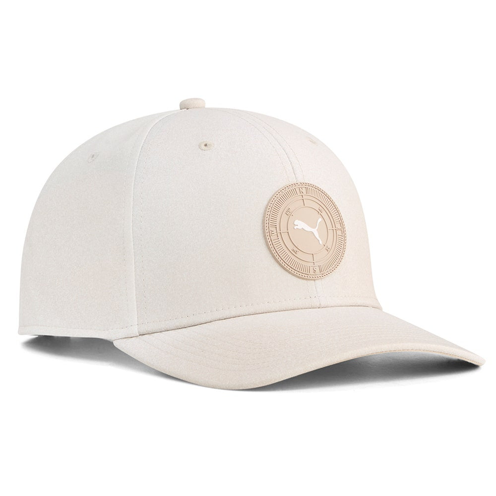 PUMA Golf Cap - Coastal Claret Snapback - Birch AW26