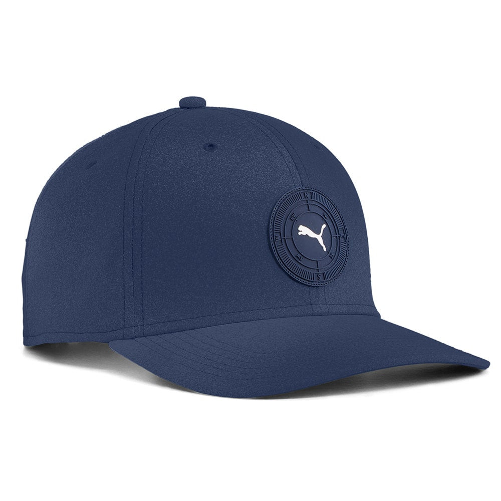 PUMA Golf Cap - Coastal Claret Snapback - Deep Navy AW26