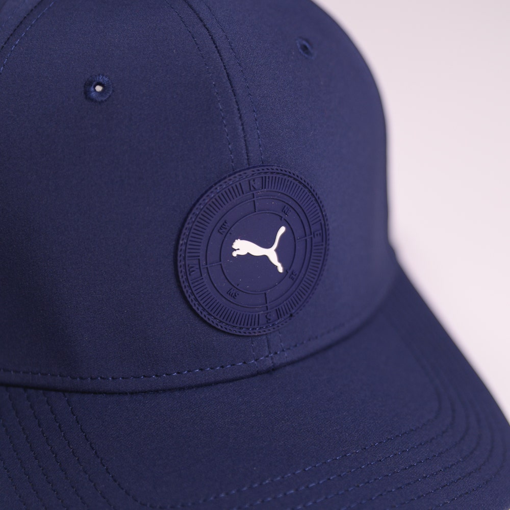 PUMA Golf Cap - Coastal Claret Snapback - Deep Navy AW26