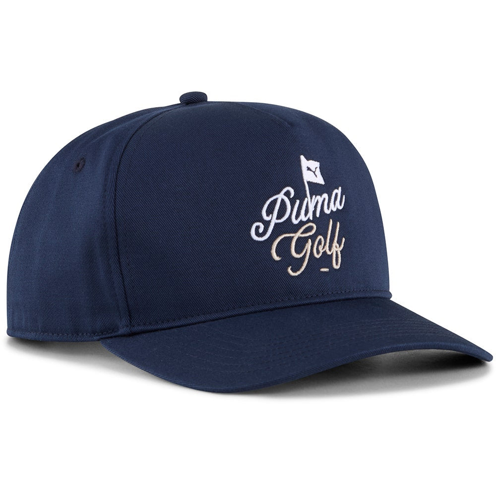 PUMA Golf Cap - Flagstick Snapback - Deep Navy SS26