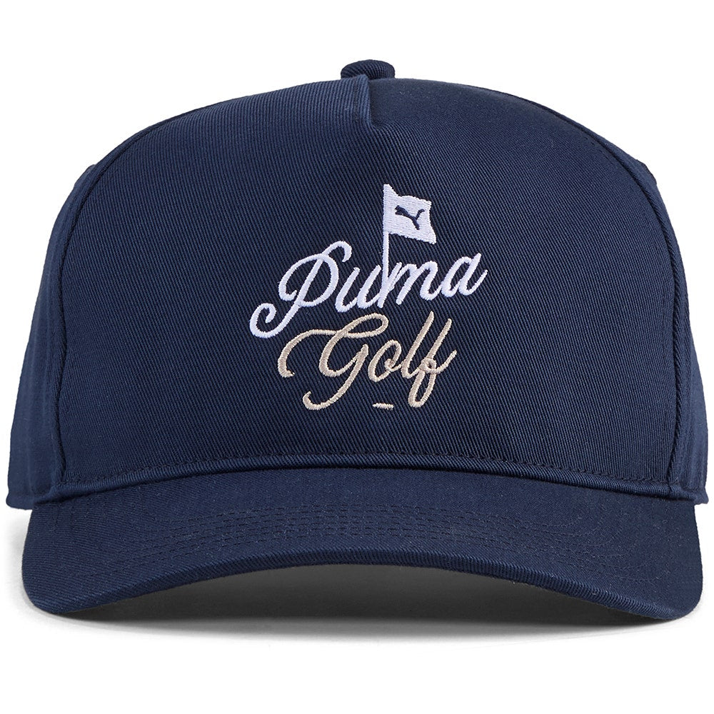 PUMA Golf Cap - Flagstick Snapback - Deep Navy SS26