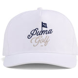 PUMA Golf Cap - Flagstick Snapback - White Glow SS26