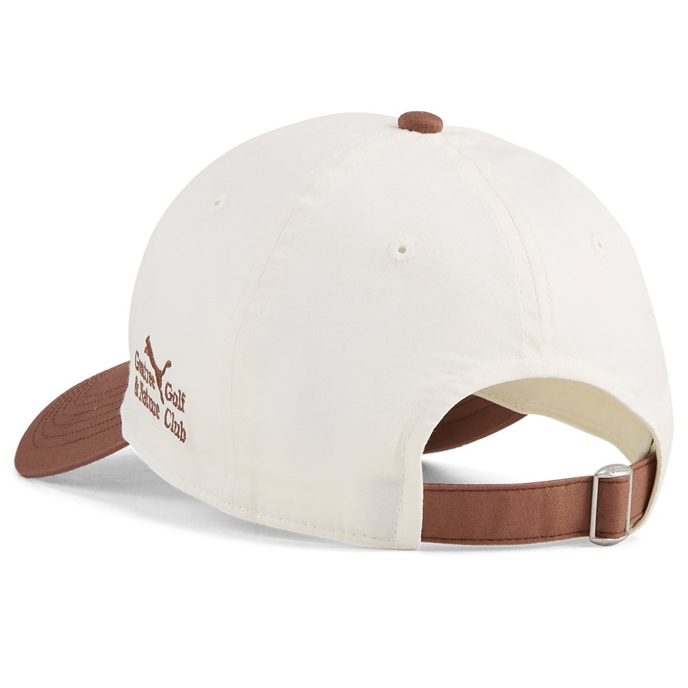 PUMA Golf Cap - GGNC Unstructured Strapback - Warm White SS26