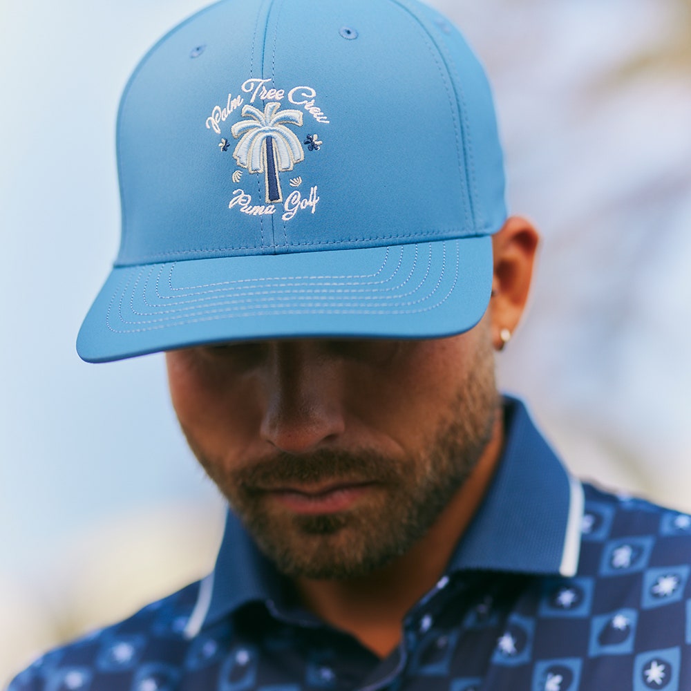 PUMA Golf Cap - PTC Palm Snapback - Dark Indigo AW25