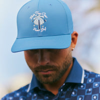 PUMA Golf Cap - PTC Palm Snapback - Dark Indigo AW25