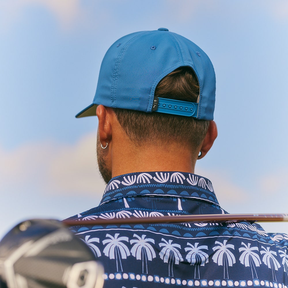 PUMA Golf Cap - PTC Palm Snapback - Dark Indigo AW25