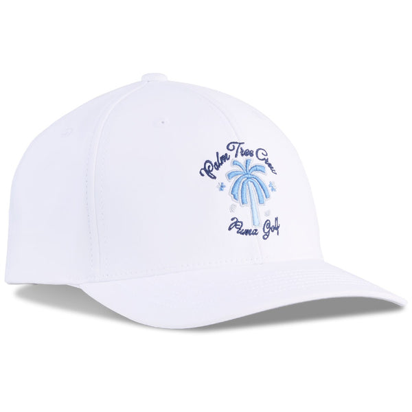 PUMA Golf Cap - PTC Palm Snapback - White Glow AW25
