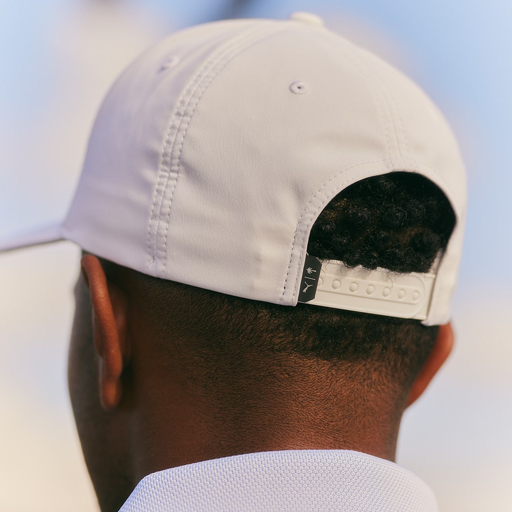 PUMA Golf Cap - PTC Palm Snapback - White Glow AW25
