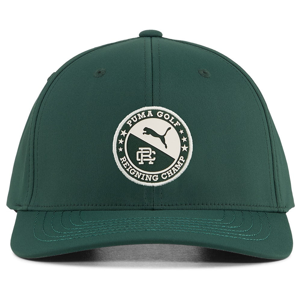 PUMA Golf Cap - RC 6 Panel Snapback - Green Terrain AW25