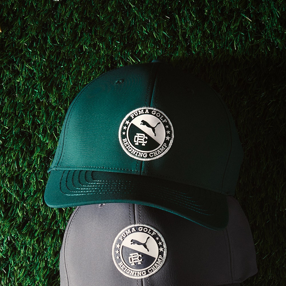 PUMA Golf Cap - RC 6 Panel Snapback - Green Terrain AW25