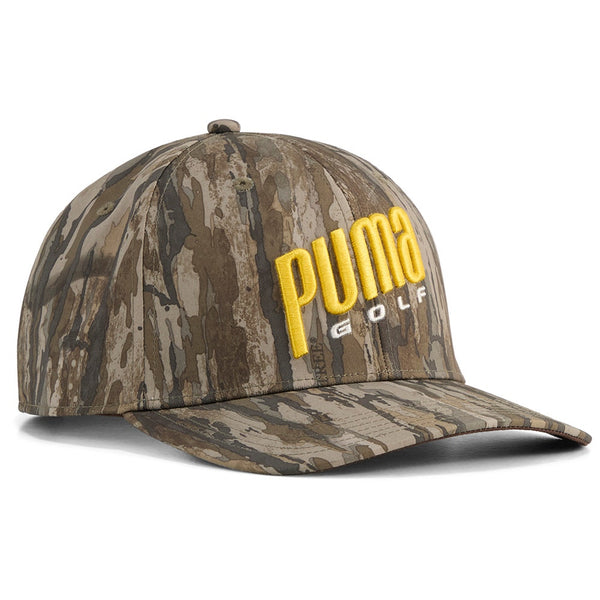 PUMA Golf Cap - REALTREE Tour Snapback - Dusty Olive Camo AW26