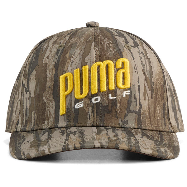 PUMA Golf Cap - REALTREE Tour Snapback - Dusty Olive Camo AW26