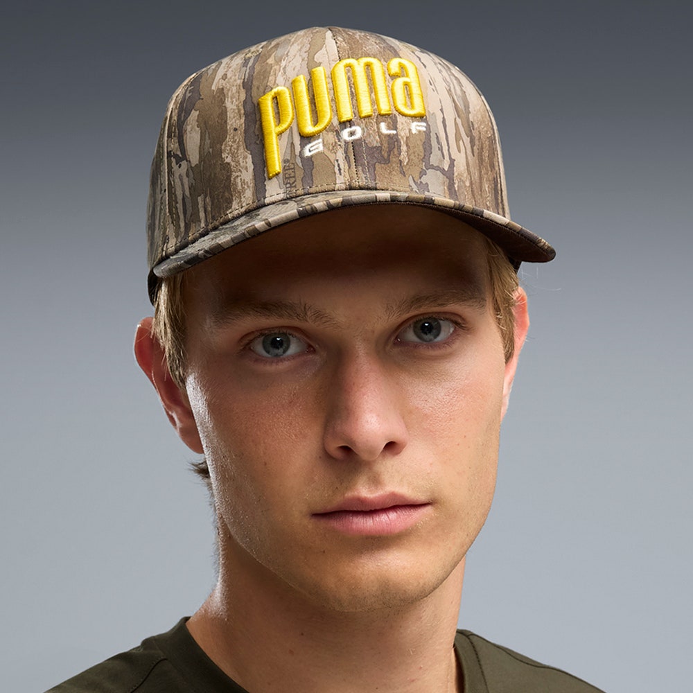 PUMA Golf Cap - REALTREE Tour Snapback - Dusty Olive Camo AW26