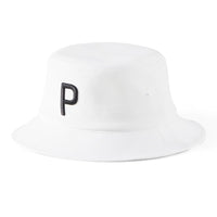 PUMA Golf Hat - P Logo Bucket - White Glow SS25