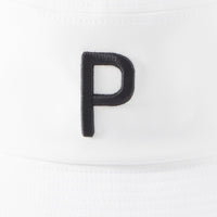 PUMA Golf Hat - P Logo Bucket - White Glow SS25
