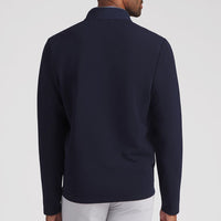 PUMA Golf Jacket - Cloudspun Fleece Hybrid FZ - Deep Navy AW26