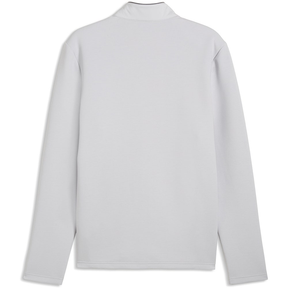 PUMA Golf Jacket - Cloudspun Fleece Hybrid FZ - Platino Grey AW26