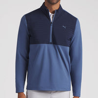 PUMA Golf Jacket - Cloudspun Tech Hybrid HZ - Deep Navy AW26