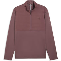 PUMA Golf Jacket - Cloudspun Tech Hybrid HZ - Rich Cocoa AW26
