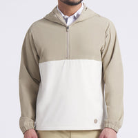 PUMA Golf Jacket - Ripguard Anorak Hoodie - Ice Coffee AW25