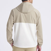 PUMA Golf Jacket - Ripguard Anorak Hoodie - Ice Coffee AW25