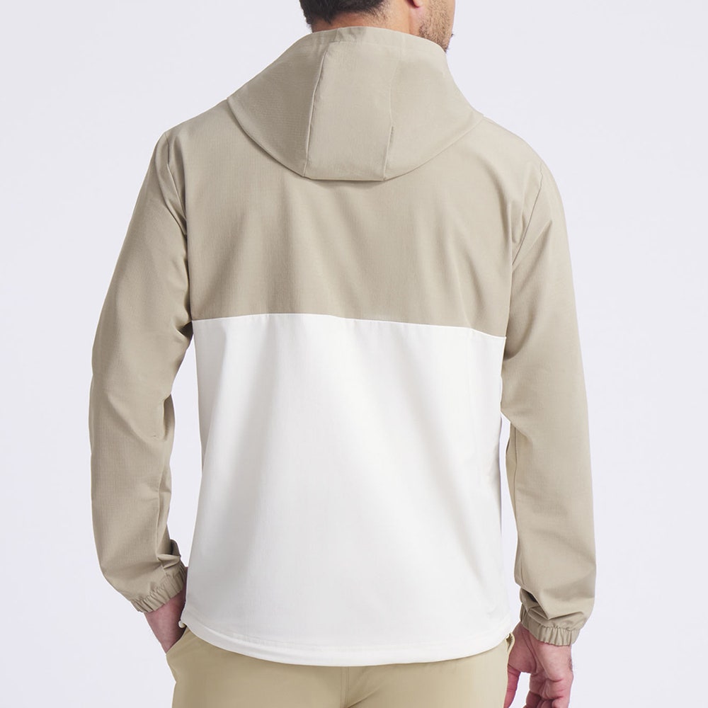 PUMA Golf Jacket - Ripguard Anorak Hoodie - Ice Coffee AW25