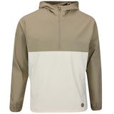 PUMA Golf Jacket - Ripguard Anorak Hoodie - Ice Coffee AW25