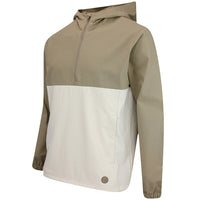 PUMA Golf Jacket - Ripguard Anorak Hoodie - Ice Coffee AW25