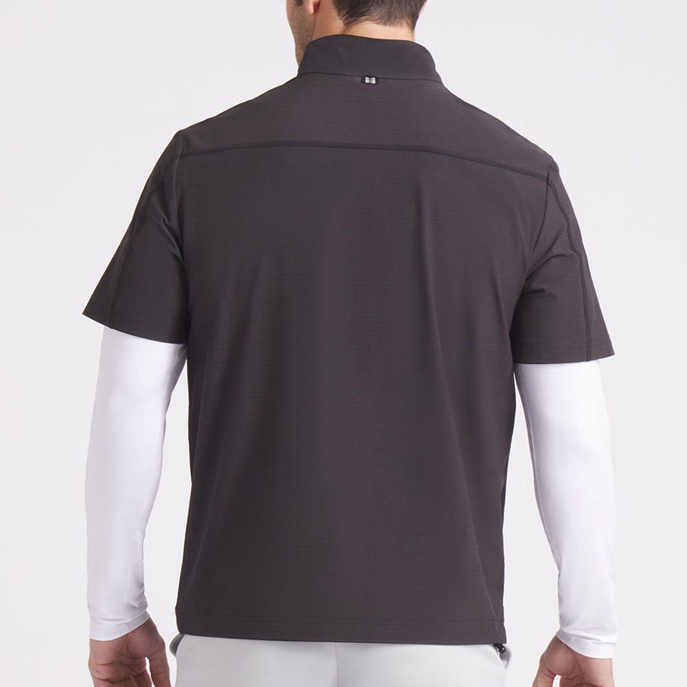 PUMA Golf Jacket - Ripguard SS Pullover - Puma Black AW25