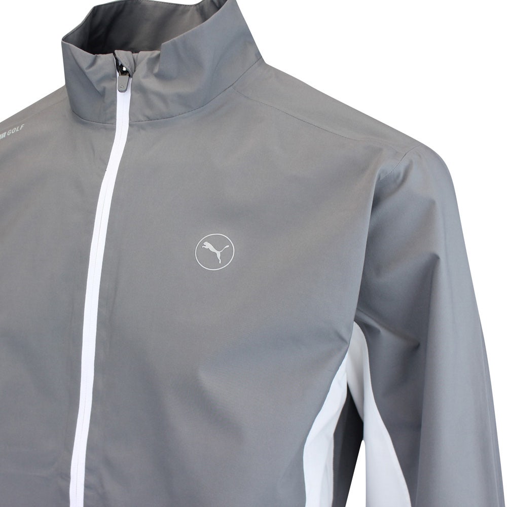 PUMA Golf Jacket - Waterproof DRYLBL Rain Jkt - Slate Sky SS26