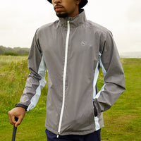PUMA Golf Jacket - Waterproof DRYLBL Rain Jkt - Slate Sky SS26