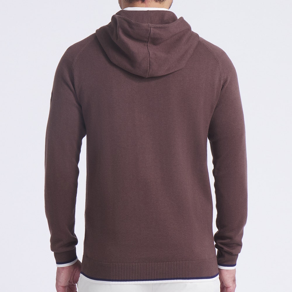 PUMA Golf Jumper - AP Knit Hoodie - Flat Bronze AW25